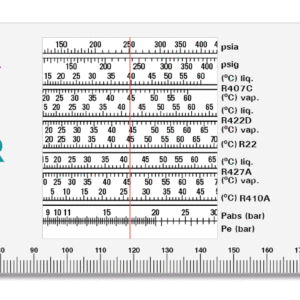 Refrigeration Slide Chart – P6872