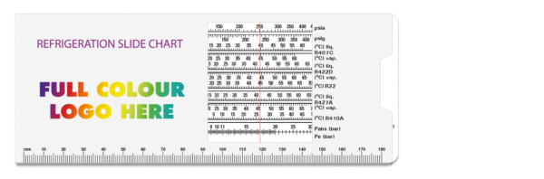 Refrigeration Slide Chart – P6872